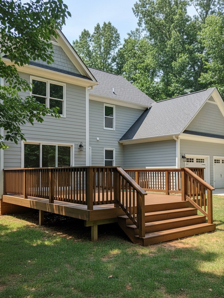Deck Replacement completed by Oasis Deck Co in Kennesaw, GA