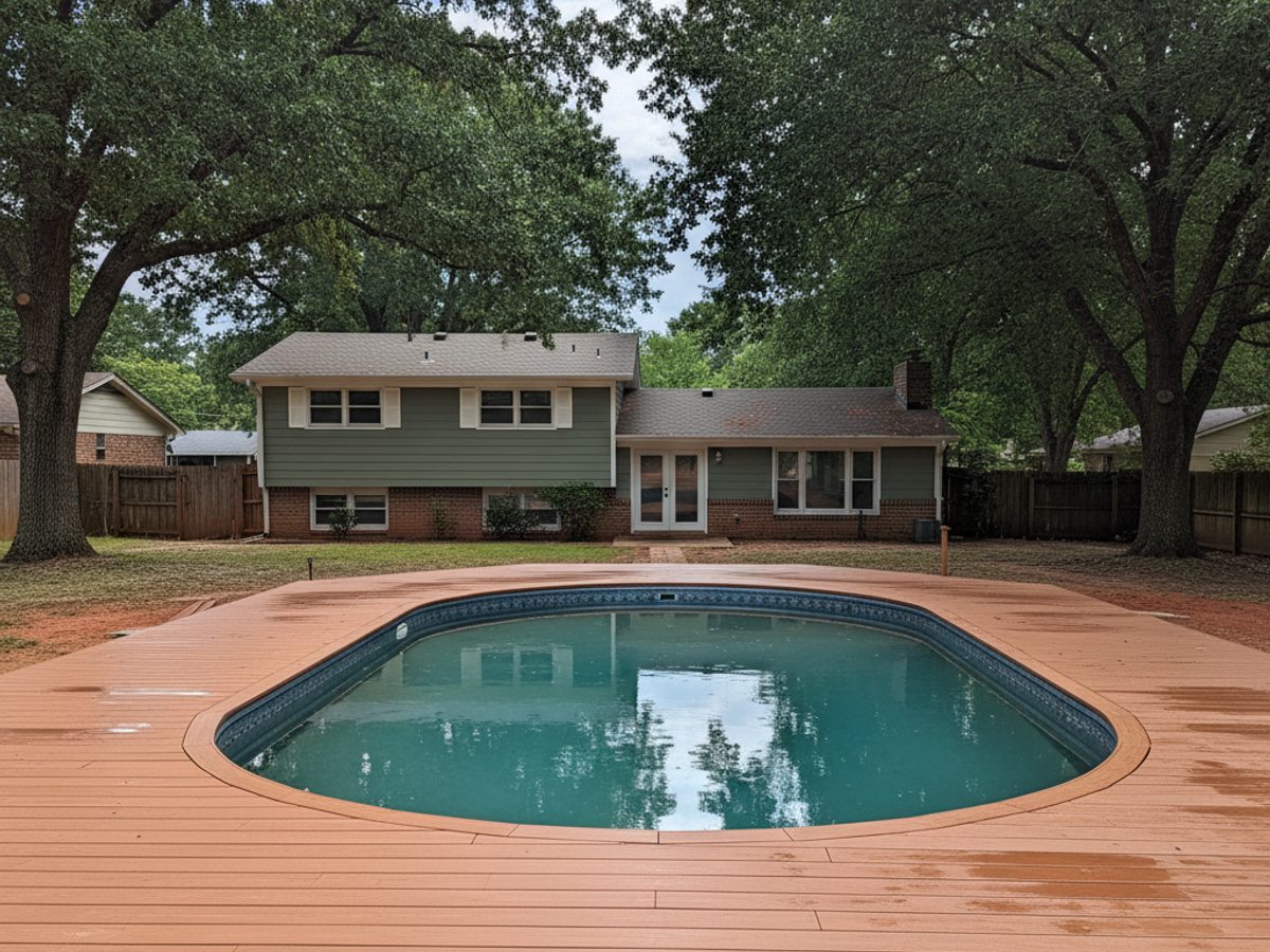 Deck Replacement completed by Oasis Deck Co in Smyrna, GA