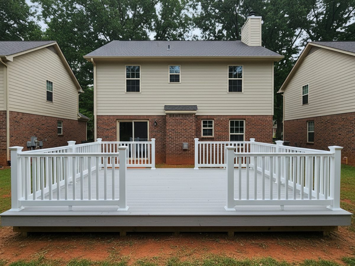 Deck Resurfacing completed by Oasis Deck Co in Kennesaw, GA