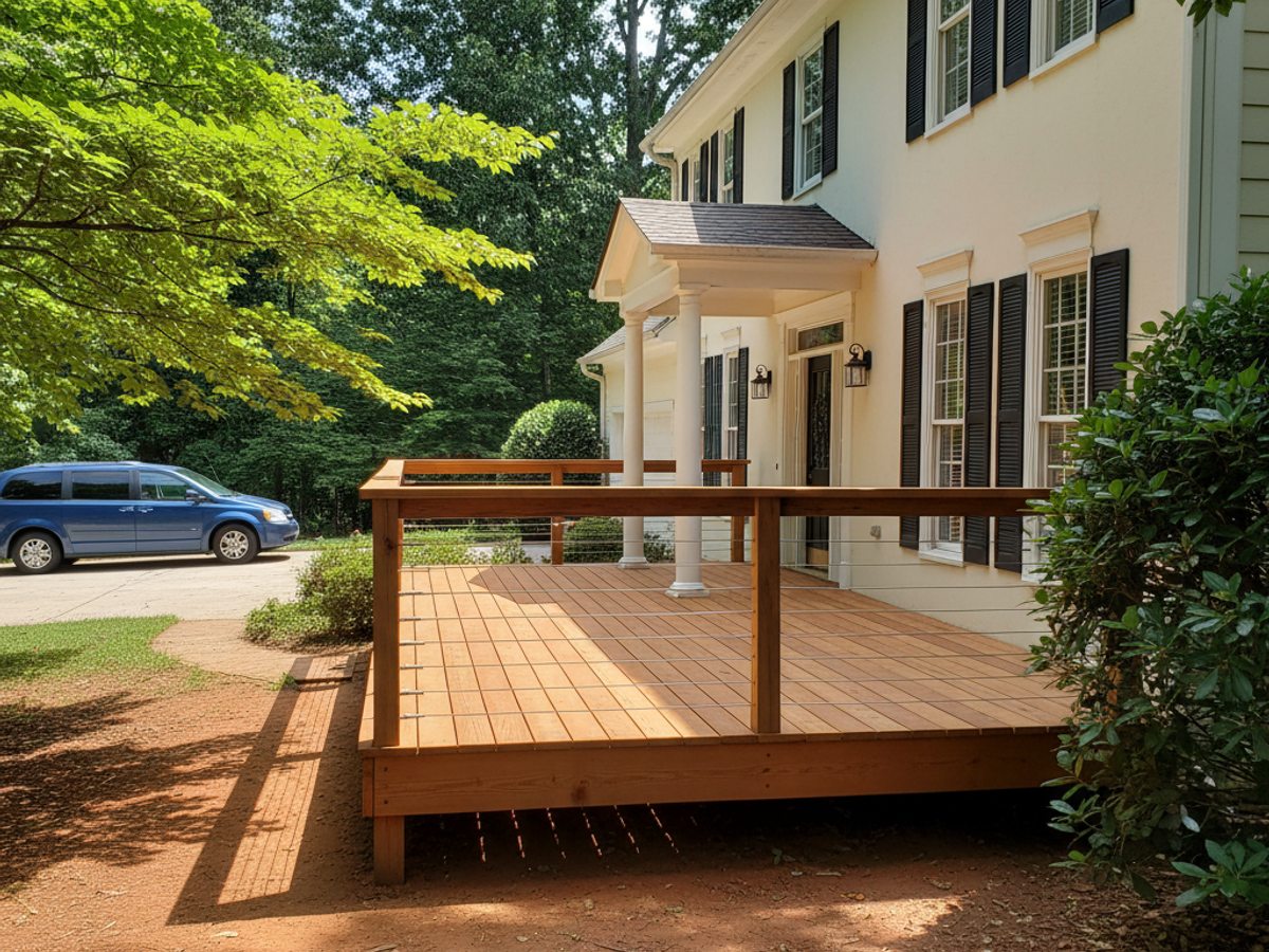 Deck Repair completed by Oasis Deck Co in Austell, GA
